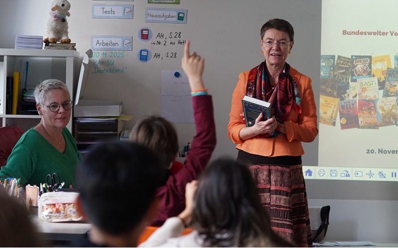 Vorlesetag an der DSP – ein Fest f�r Geschichten